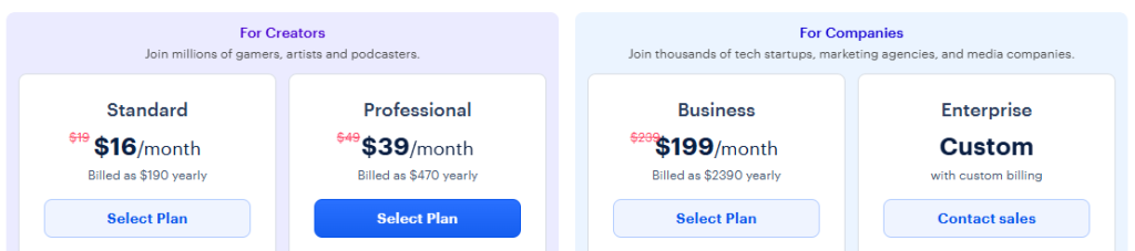 Pricing Options