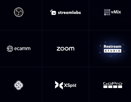 Supported Streaming Tools