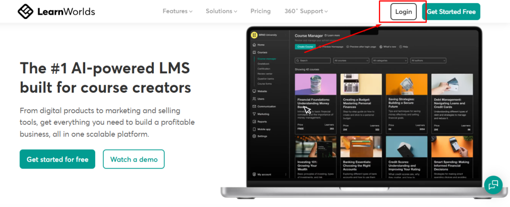 learnworld login