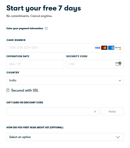 skillshare payment