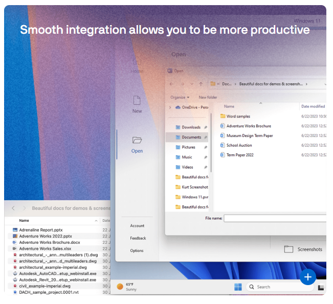 Parallels smooth integration