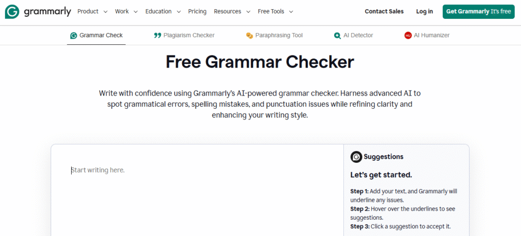 Grammarly-Free-Grammar-Checker