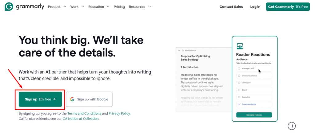 Grammarly-SignUp-Free
