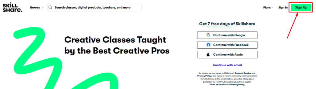 Skillshare-SignUp