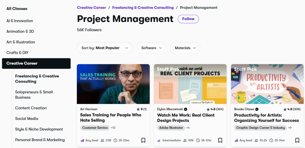skillshare-project-management