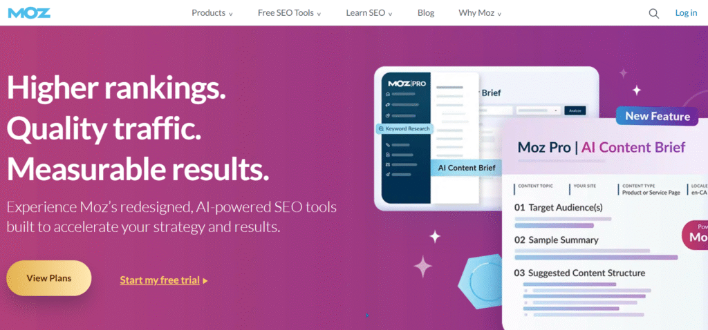 Moz Keyword Research
