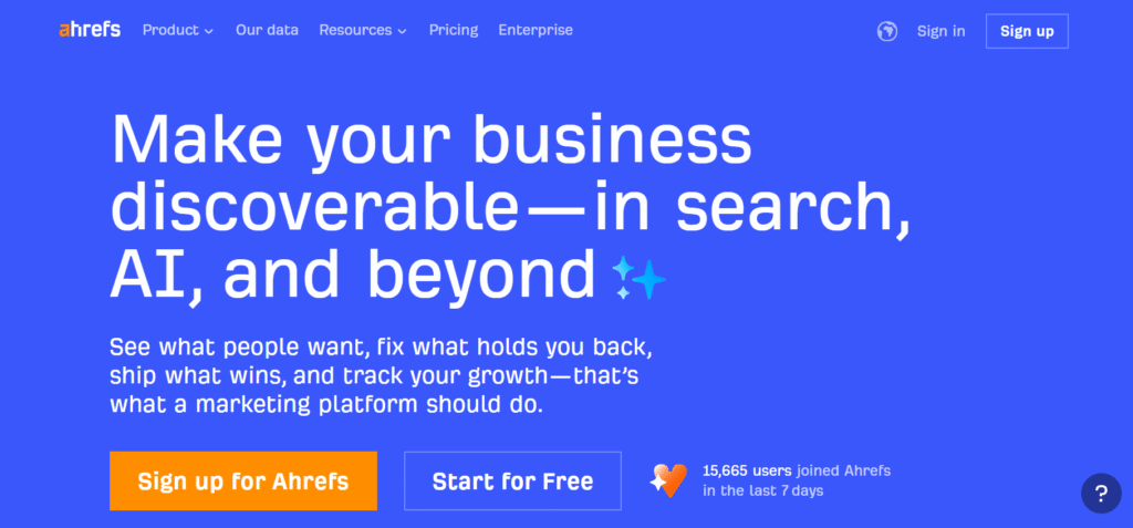 ahrefs keyword research