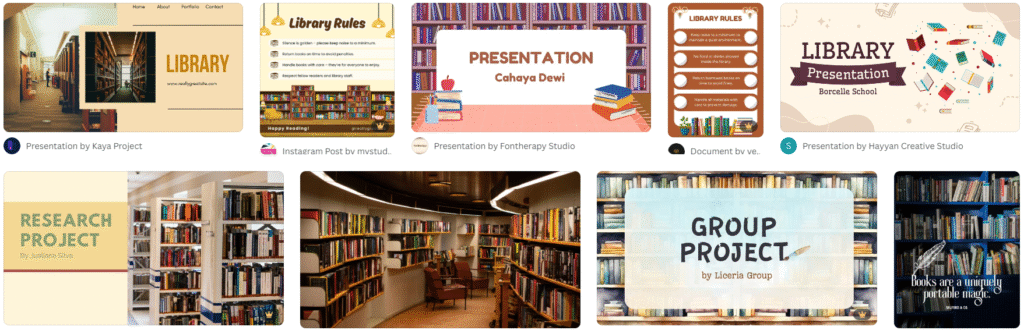canva library