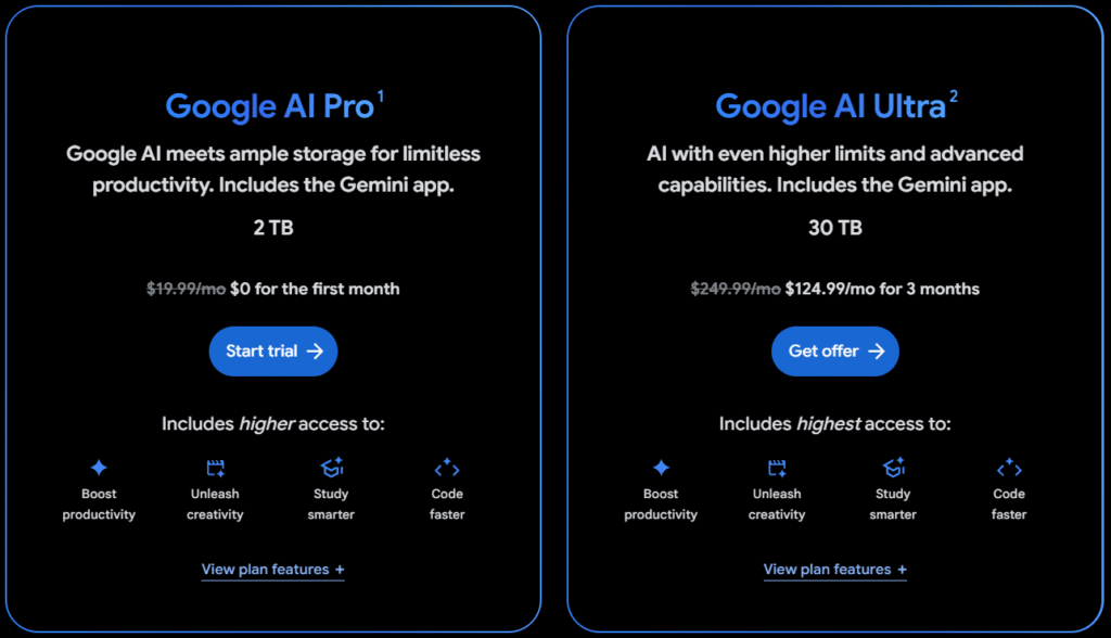 Google Veo pricing