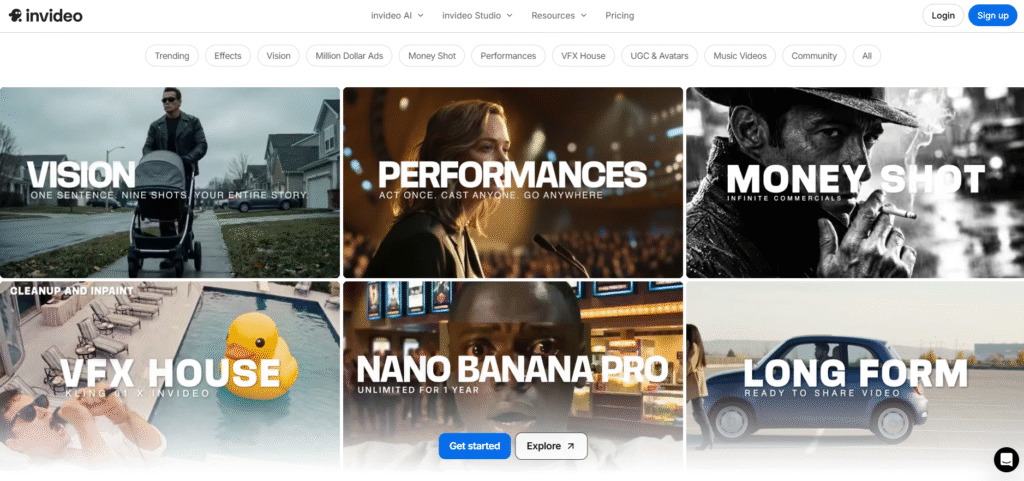 invideo video generator